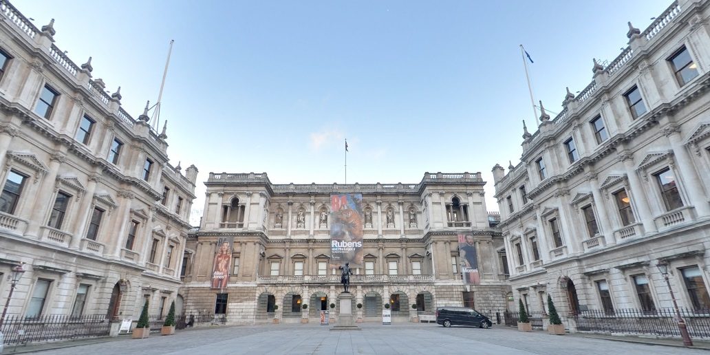 New Burlington House is home to five learned societies and the Royal Academy
