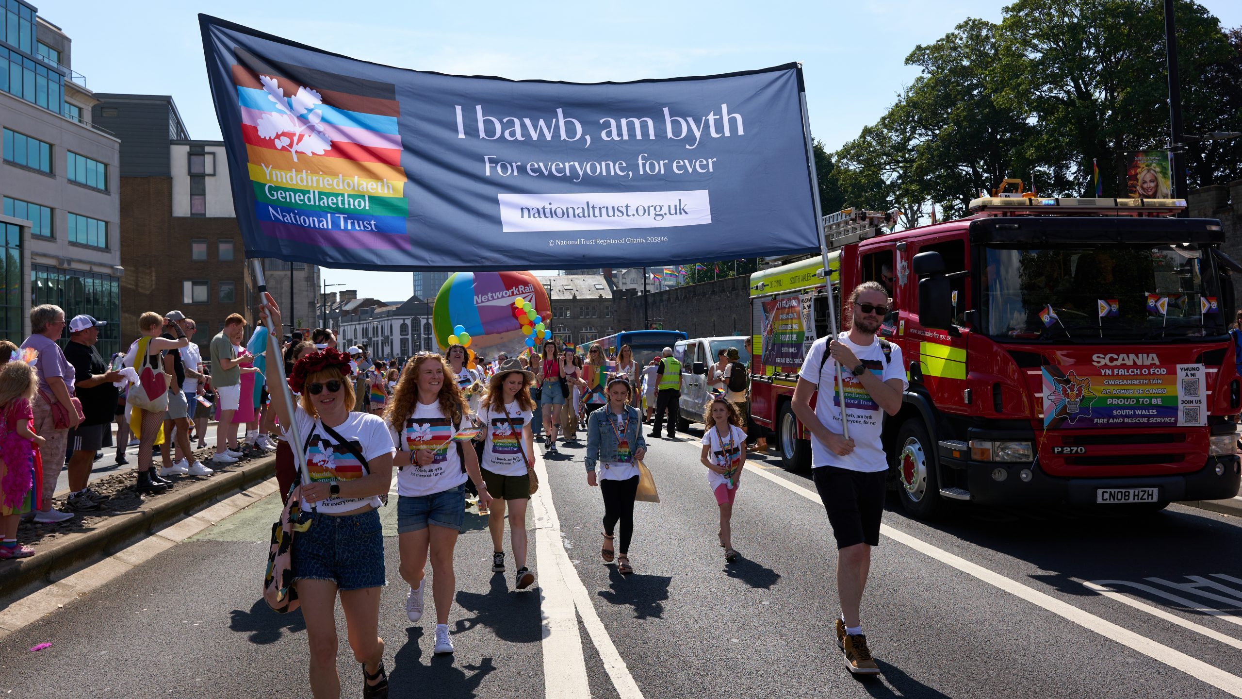 National Trust supporting Cardiff Pride 2022