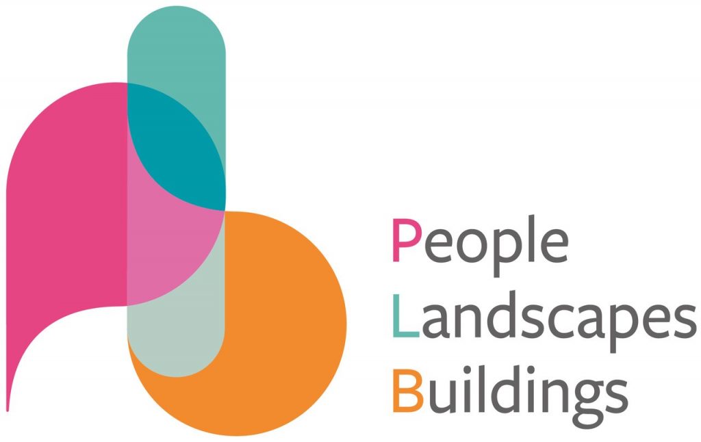 PLB logo: People, Landscapes, Buildings